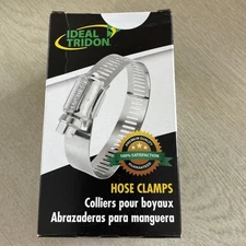 10 pcs IDEAL- Tridon Hose Clamps, Abrazaderas Size36 (44 to 70mm) Made in USA