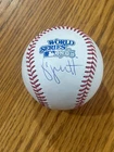 George Brett signed 1985 World Series baseball ** Beckett **
