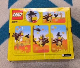 NEW Lego Seasonal Thanksgiving Turkey 40091 Retired 2014 NEW Sealed