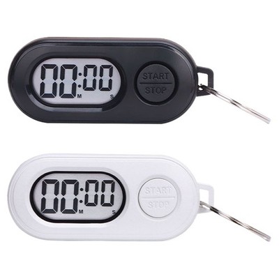 Stop Timer Keychain Sports Small Stop Timer Keychain Portable LCD