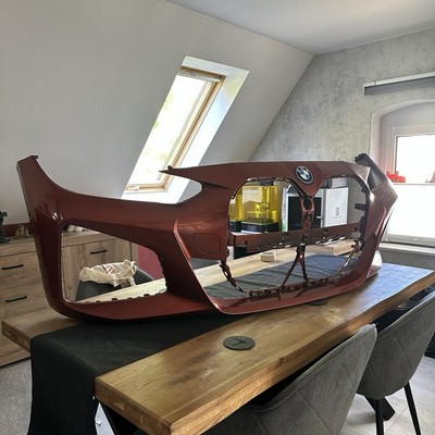 BMW G26 M-Paket Stoßstange Vorne Front Bumper SUNSET ORANGE METALLIC (C1X)