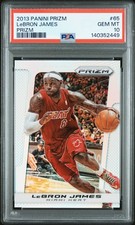 2013 PANINI PRIZM PRIZM #65 LEBRON JAMES PSA 10