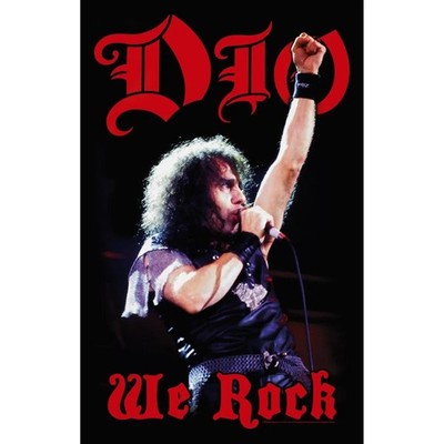 DIO - We Rock Posterflagge Größe ca. 66x 104cm