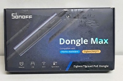 SONOFF Zigbee/Thread PoE Dongle Max, unterstützt Ethernet-, Wi-Fi- und USB Verbi