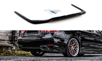 Maxton Design Diffusor Heckansatz Passend FüR Lexus Ls Mk4 Fl Schwarz Hochglanz