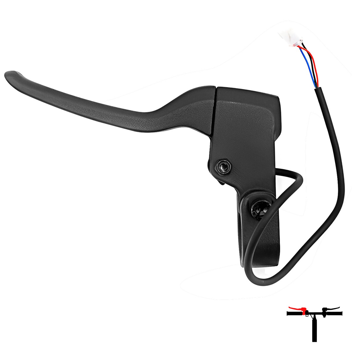 Poignée de frein avec capteur de coupure moteur pour trottinette Niu KQi2