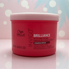 Wella Invigo Brilliance Vibrant Color Mask 16.9 oz Coarse Color‑Treated Hair