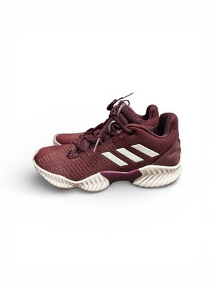 adidas Pro Bounce 2018 Low Maroon Basketball Shoes 