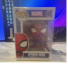 Funko Pop! Vinyl Spider-Man Marvel #1422 Autographed By Tobey Maguire AS2217