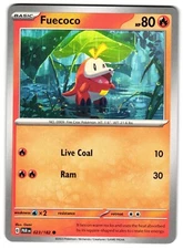 FUECOCO 023/182 PARADOX RIFT POKEMON TCG
