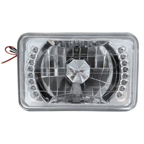 4x6'' Led Headlights HALO Beam For Chevrolet C10 C20 C30 K10 K20 1980-1986 4PCS - Picture 3 of 5