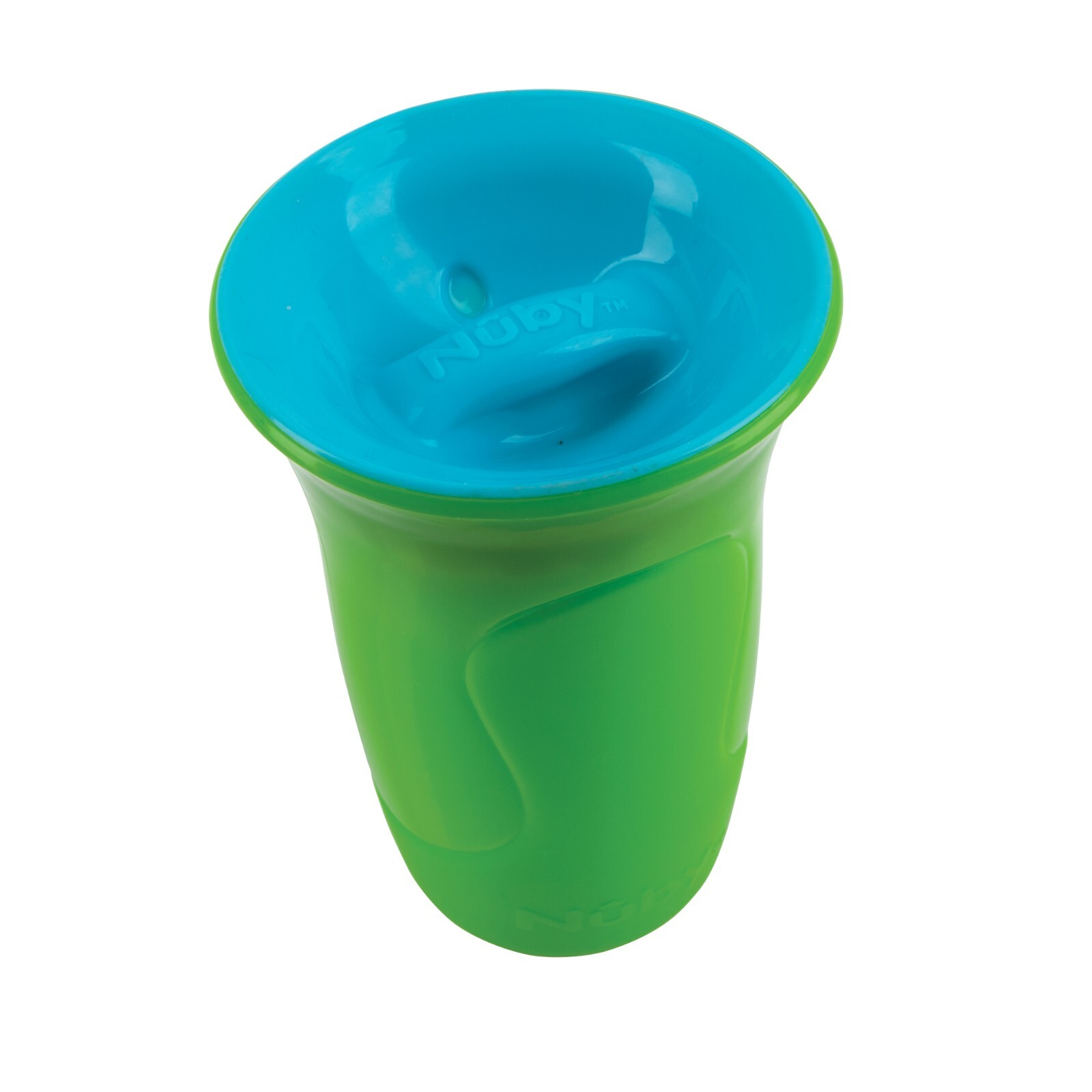 Nuby 3piece No-spill Smart Edge 360 Cup With Touch Flo Easy