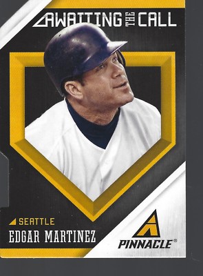 2013 Pinnacle Awaiting the Call Die-Cuts #5 Edgar Martinez