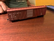 Roundhouse HO 50' Exterior Brace Boxcar Single Steel Door BUILT TP 71394