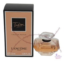 Tresor By Lancome .25oz/7.5ml Mini L'eau De Parfum Splash For Women New In Box