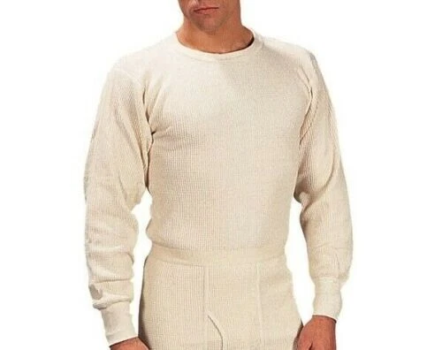 White thermal undershirt sale