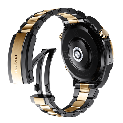 HUAWEI WATCH ULTIMATE DESIGN CLB-B19 Gold 18K Smartwatch | eBay