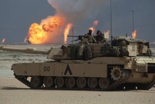 Desert Storm Photo   ---  US  M1A1 Abrams