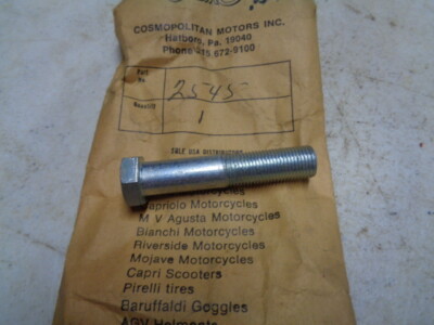 NOS Bolt frame spacer Benelli 125cc 250cc Barracuda 5 Speed 2545