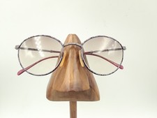 Vintage Tura Purple Marble Metal Oval Sunglasses FRAMES ONLY