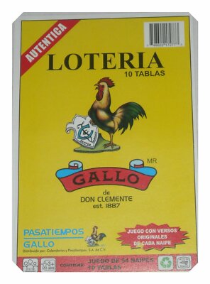 Loteria 10 Different Boards 1 Deck 54 Cards Mexican Bingo Authentic Don Clement