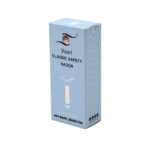 Pearl Shaving Double Edge Safety Razor L-55 (Close comb+Open Comb,Chrome) . - Picture 6 of 6