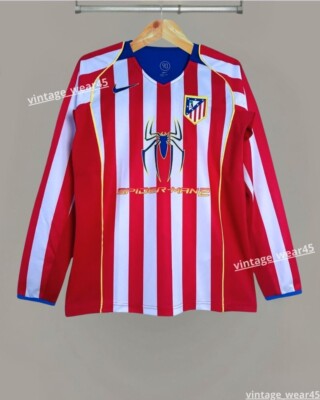Fernando Torres #9 Atletico Madrid 2004/05 SpiderMan Retro Long