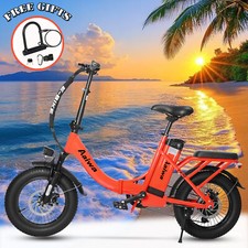 Folding Electric Bike for Adults 750W 30MPH Electric Bicycle Commuter Ebike New