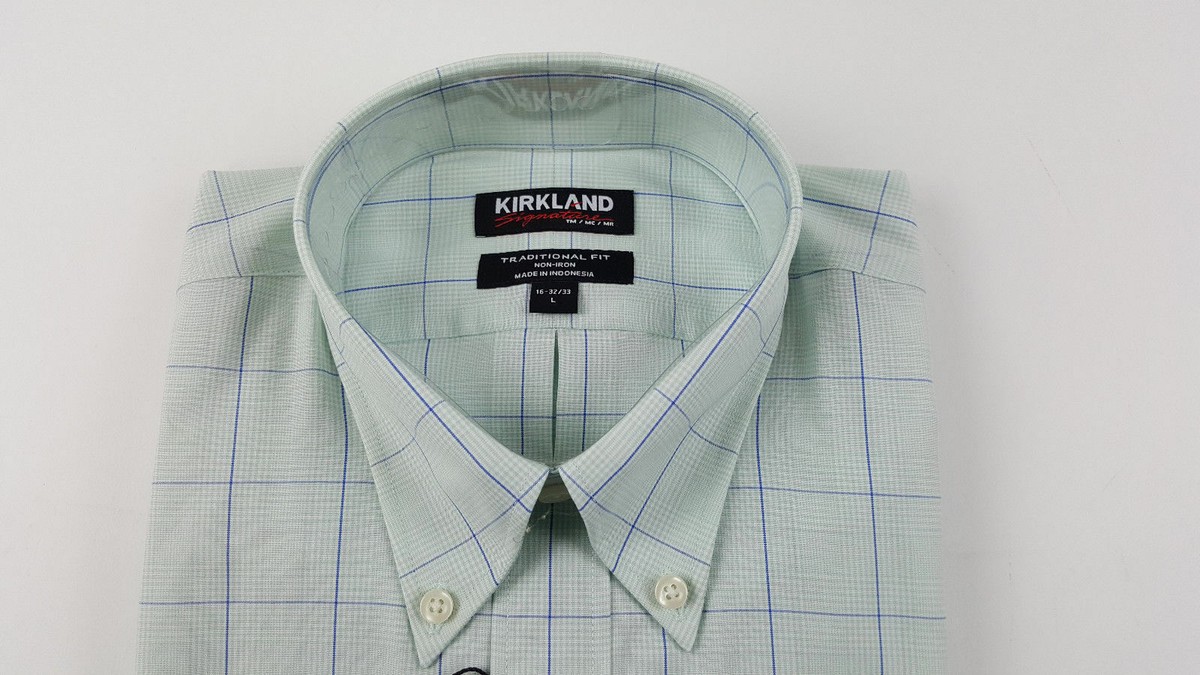 kirkland signature long sleeve dress shirts