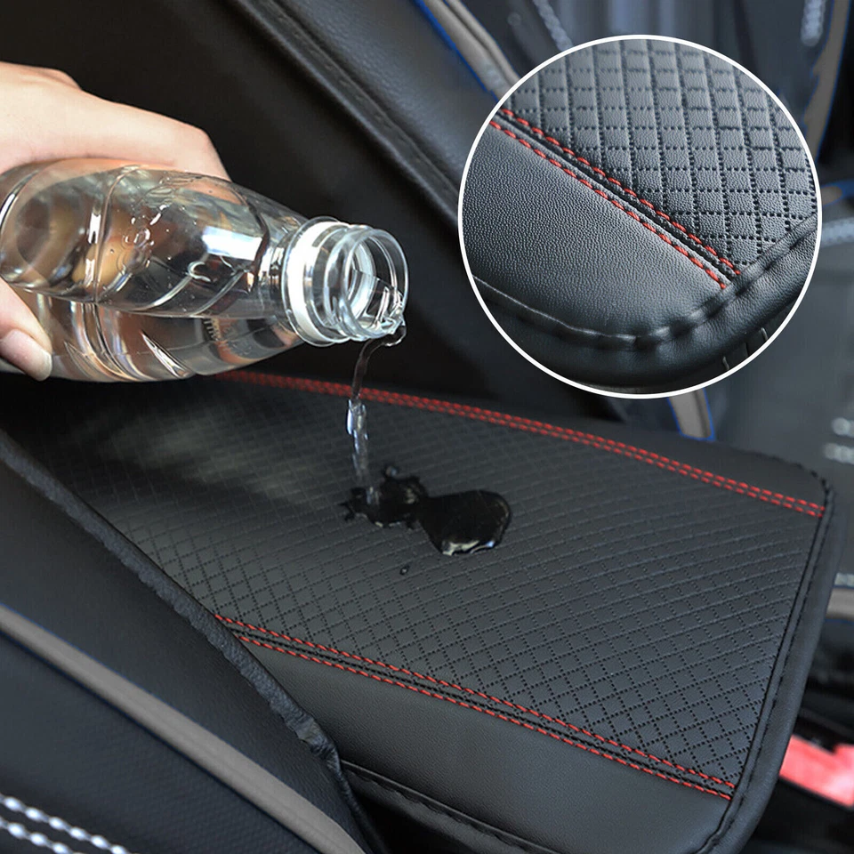 Funda protectora para consola central almohadilla reposabrazos coche cojín soporte codo alfombrilla Foto 3 de 4