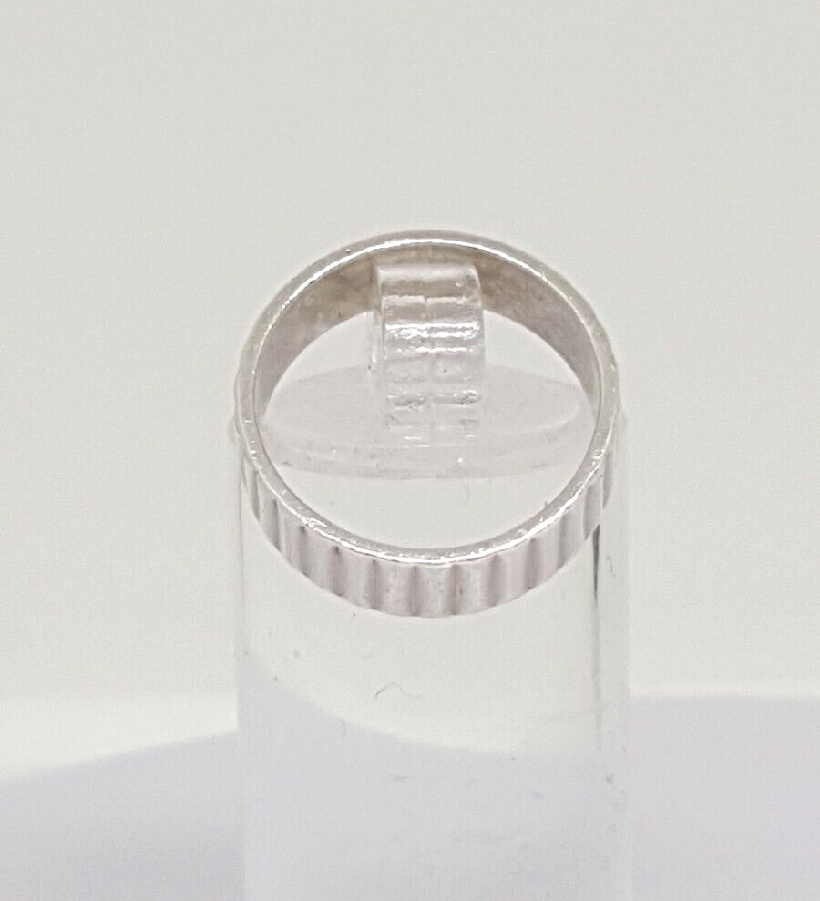 Fabulous Solid Patterned Band Ring 925 Silver Siz… - image 15