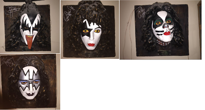 KISS ラバーマスク4種 ILLUSIVE CONCEPTS 1997年 KISS Illusive