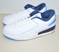 Nike Air Jordan 2/3 UNC White Blue Black FD0383-144 Mens Size 9.5 New Shoes
