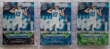 2020 Justin Herbert Spectra Low Number “Rise Above” Rookie Cards Buyers Choice