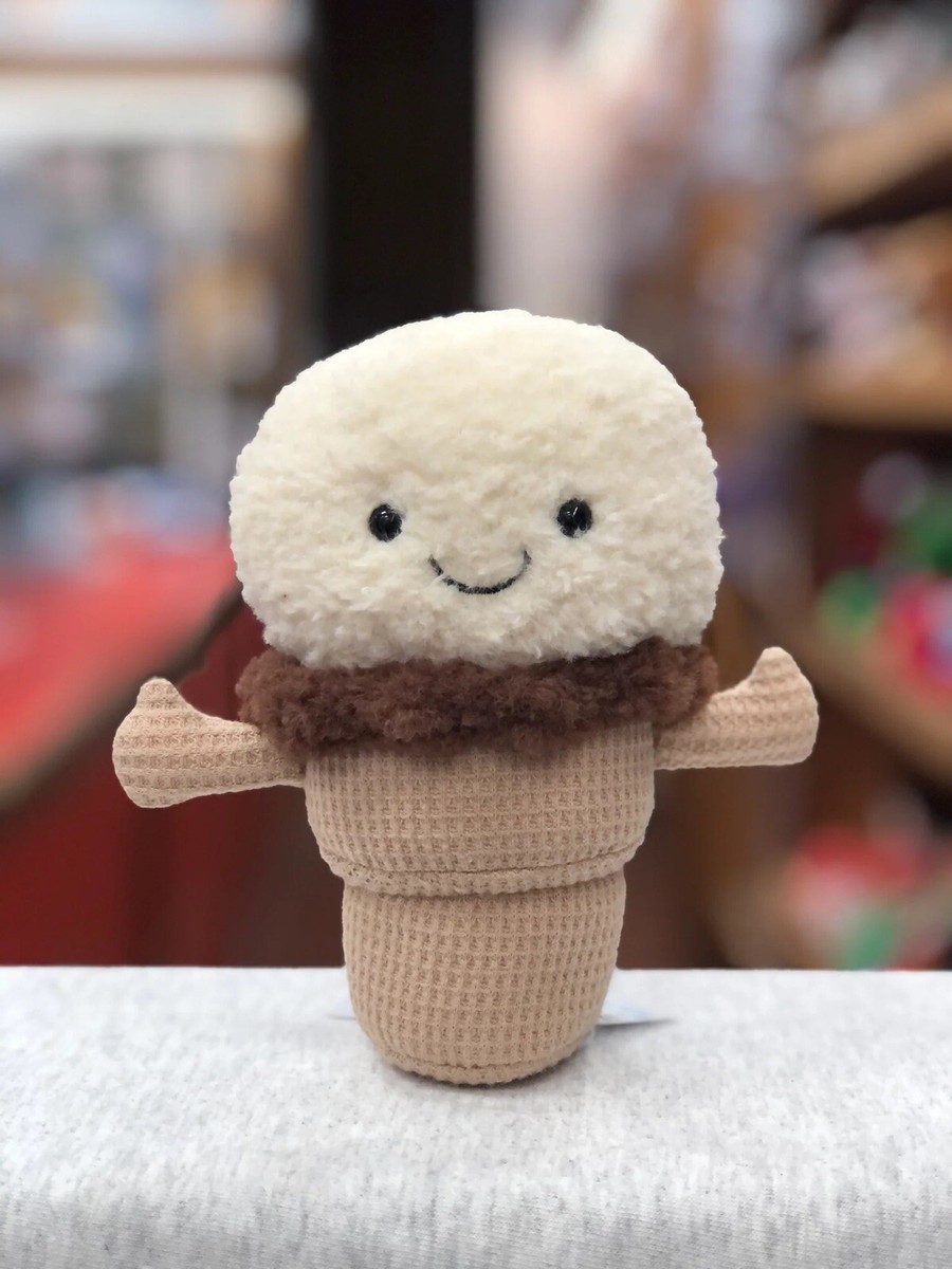 🌟 Jellycat Ice Cream Cone Amuseable Cuddly Soft Plush