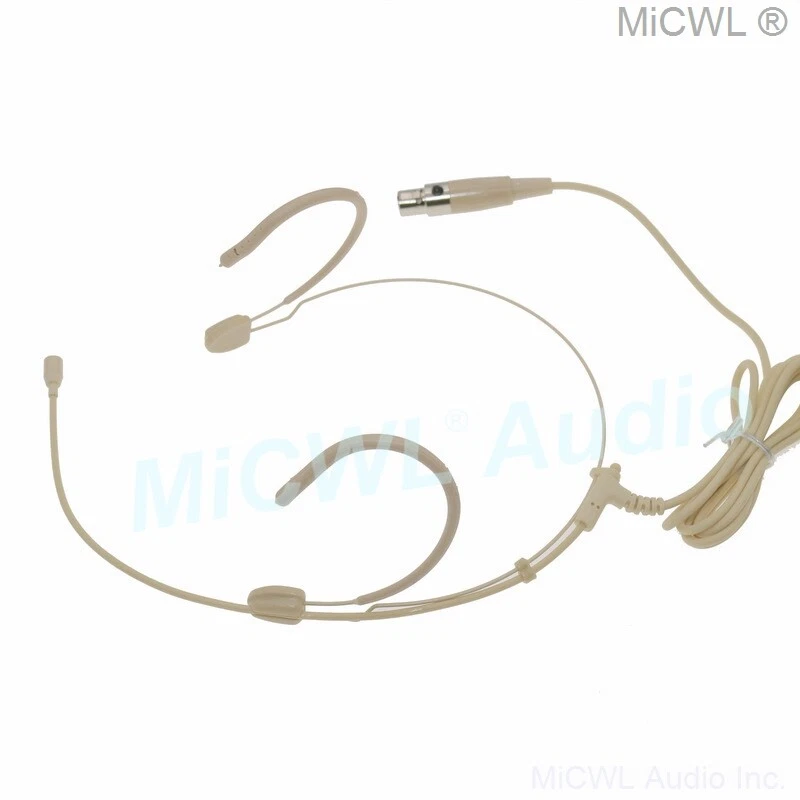 New Headwear hook Microphone for AKG  Samson VHF UHF Wireless mini 3Pin XLR - Image 2 of 4