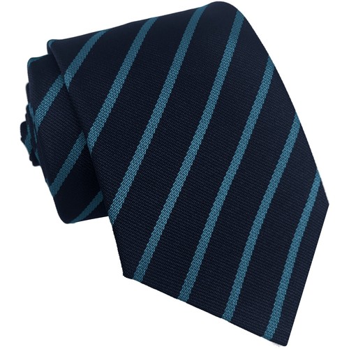 Junior School Uniform Tie Thin Narrow Stripe Single Striped 7-10 Year Olds - Picture 8 of 28