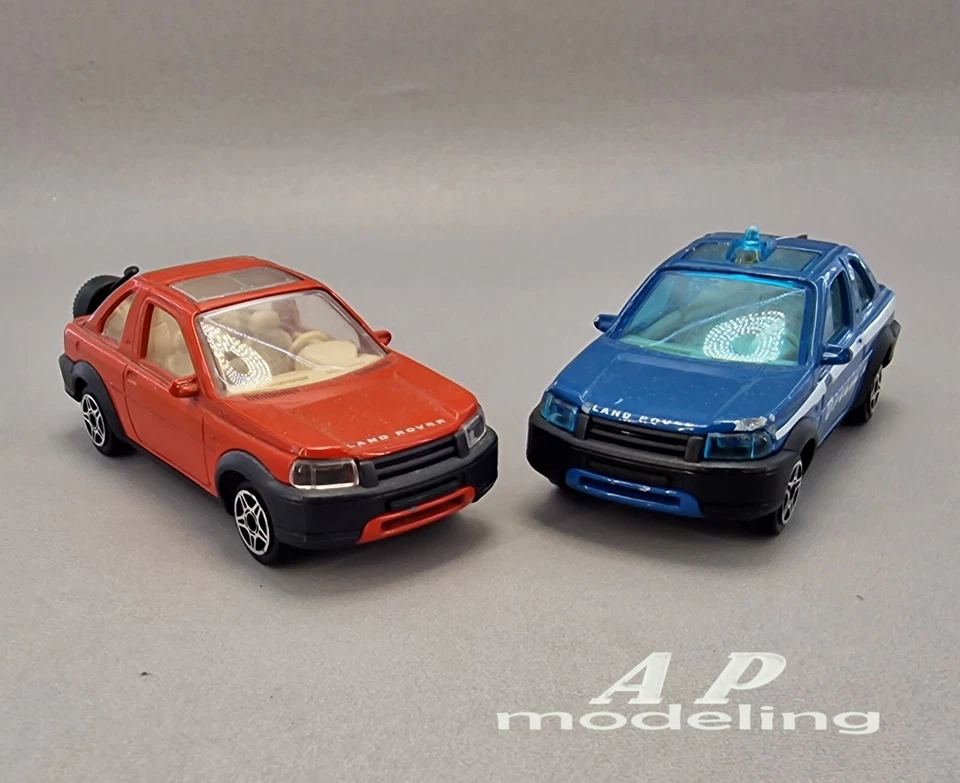 lotto modellini auto scala 1:43 di land rover freelander macchinine bburago - Immagine 2 di 4