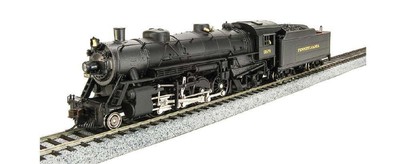 BLI 5980 N Scale 2-8-2 Mikado Steam Locomotive Pennsylvania PRR 9627 Paragon3 DC