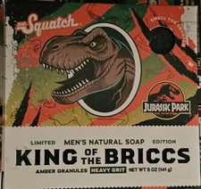 Dr. Squatch Limited Edition King Of The Briccs New Jurassic Park