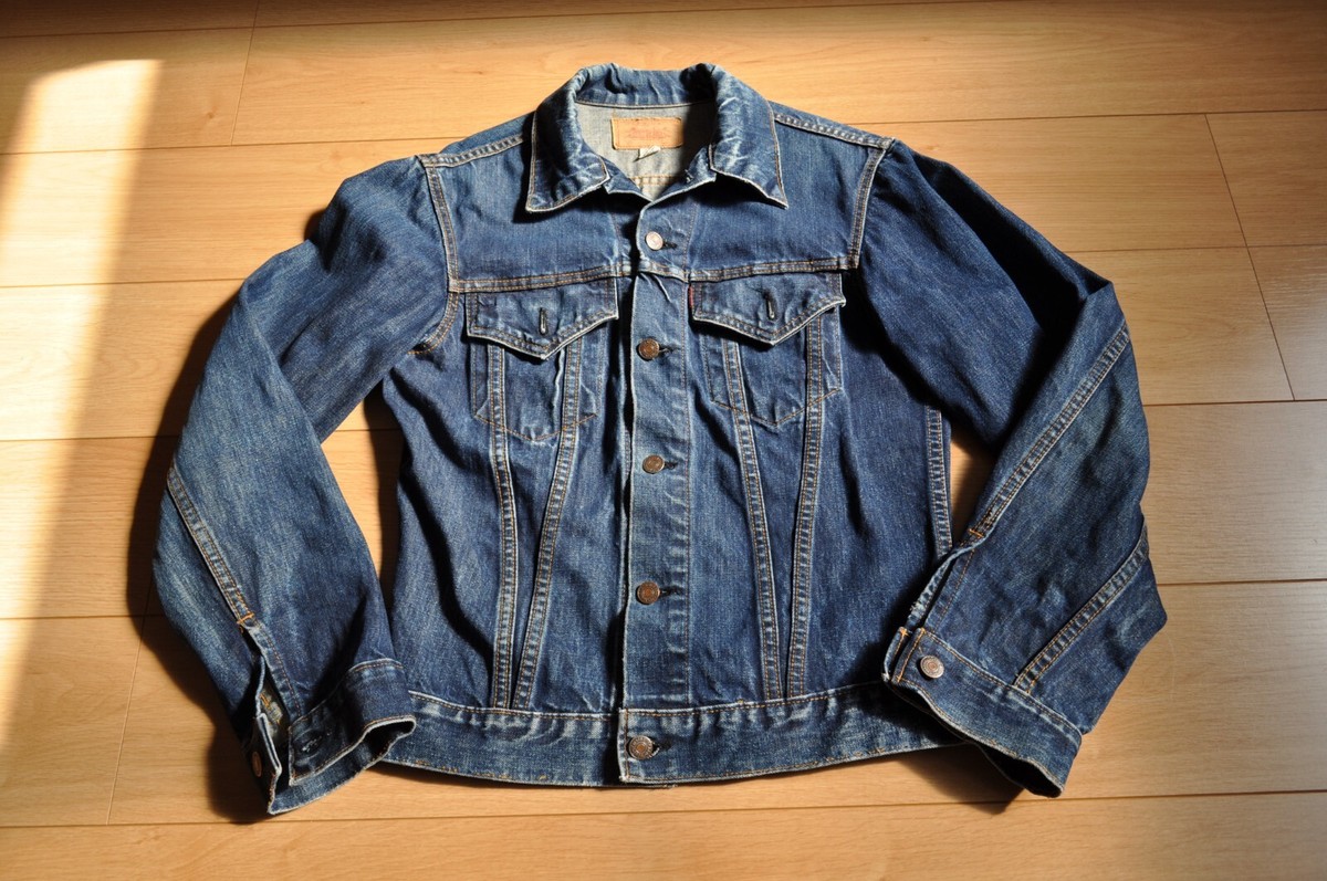 Vintage Levis Big E 70505 0217 Denim Trucker Jacket Type 3 Made in  