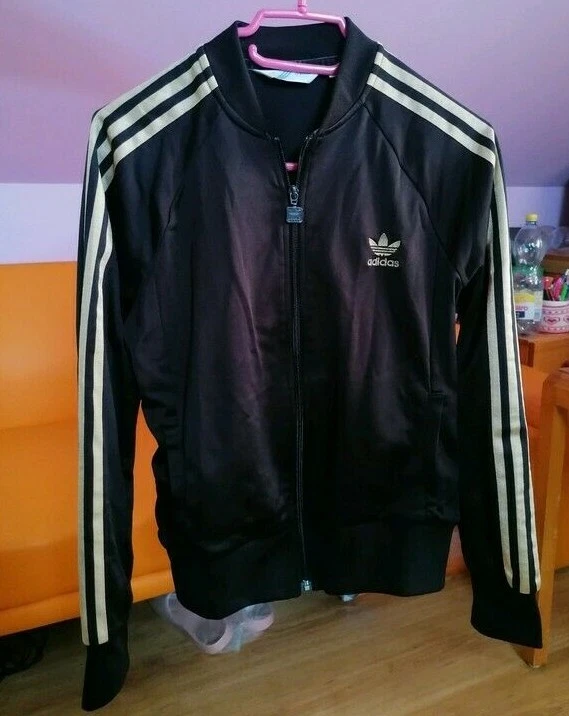 Adidas originals sales black supergirl jacket