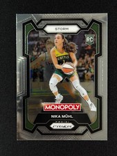 2024 Panini Prizm Monopoly WNBA Nika Muhl #4 Rookie RC Seattle Storm