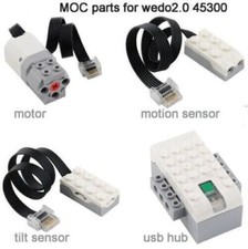 Per LEGO Wedo 2.0 Funzione Alimentazione 45300 Pezzi Blocco Costruzione Sensore Motore Mattoni