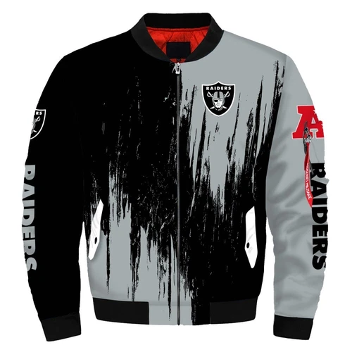 Las Vegas Raiders Men's Bomber Jacket