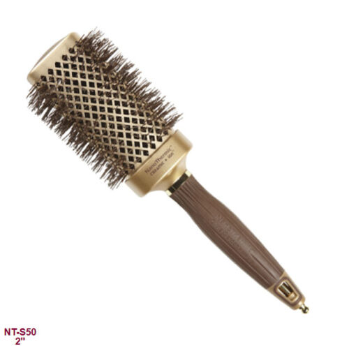 Olivia Garden NanoThermic Ceramic / Ionic Thermal Square Hair Brush 2" - Photo 1 sur 2