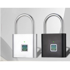 Waterproof Smart Fingerprint Door Lock Keyless Padlock Security USB Rechargeable