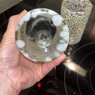 2 Handblown Mexican Glass Tumblers Pebble Seeded — photo 6