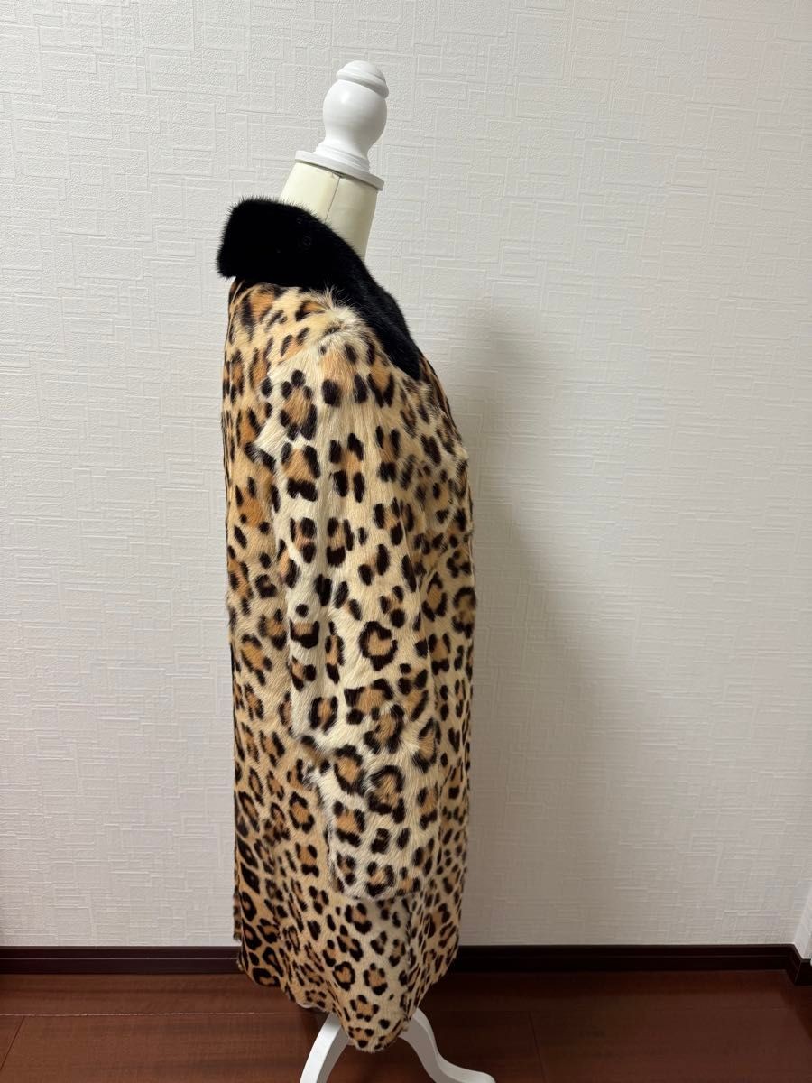 Women's Wear Valentino RED VALENTINO     Fur Coat Leopard Mink Made in Italy thumbnail 3