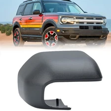 Right Side Mirror Cover House Cap For Ford Bronco Sport 2021-2025 Textured Black
